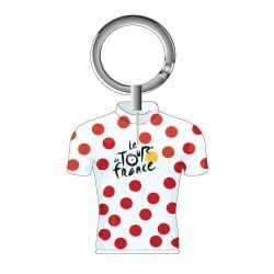 Porte-clefs Maillot à pois rouges Tour de France
